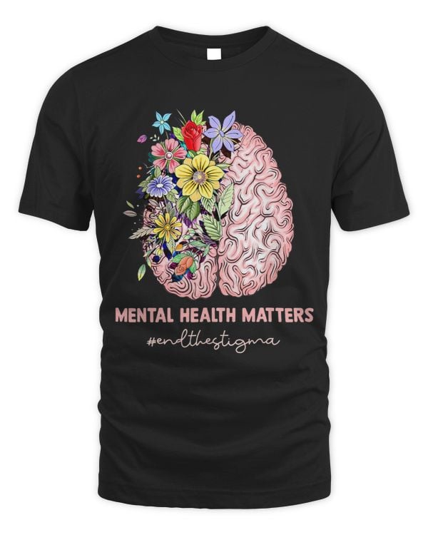 End The Stigma Mental Health Matters Mental Awareness Gift