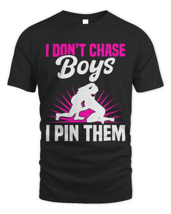 I Dont Chase Boys I Pin Them Funny Wrestling Girls