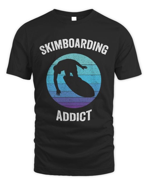 Skimboarding Addict Vintage Skimboard Skim Boarding
