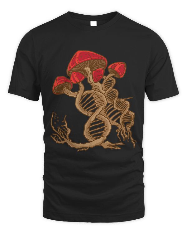 Funny Mushroom Hunting DNA Fungi Foraging Mycology 3