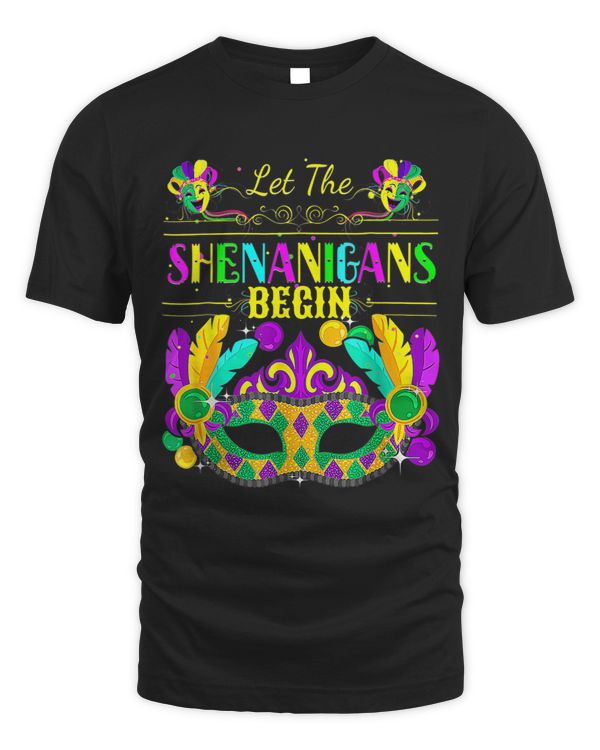 Let The Shenanigans Begin Masquerade Costume Jester Hat