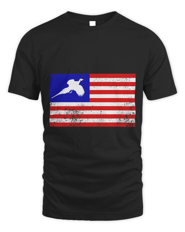 US Flag Pheasant Hunting