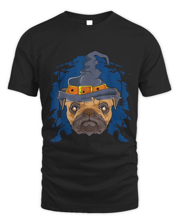 Pug Lover Witch Funny Halloween Gifts Dog Lover Men Women 182 Pugs Dog