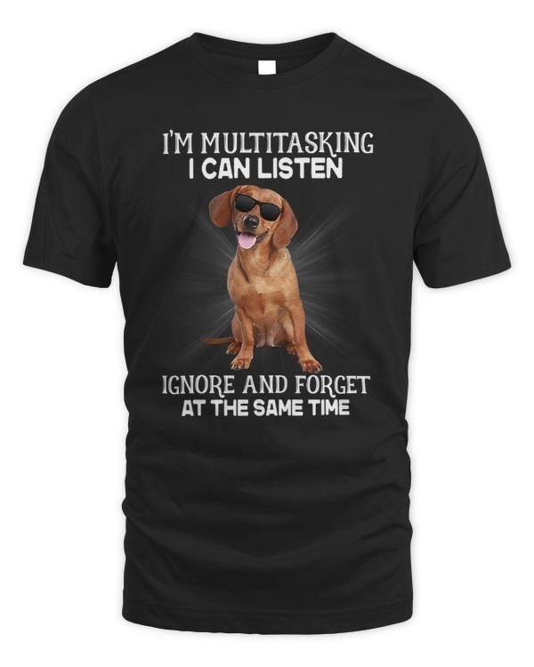 Wiener Im Multitasking I Can Listen 77 Dachshund Doxie
