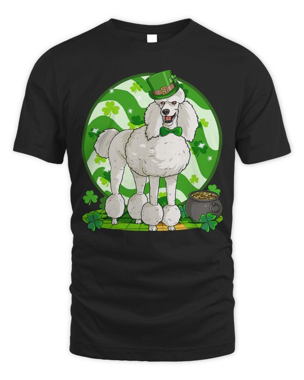Poodles Lucky Leprechaun Dog St Patricks Day 488 Poodle dog