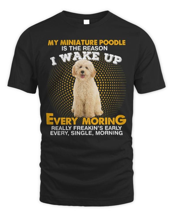 Poodles My MINIATURE POODLE Is Reason I Wake Up Every Morning 265 Poodle dog