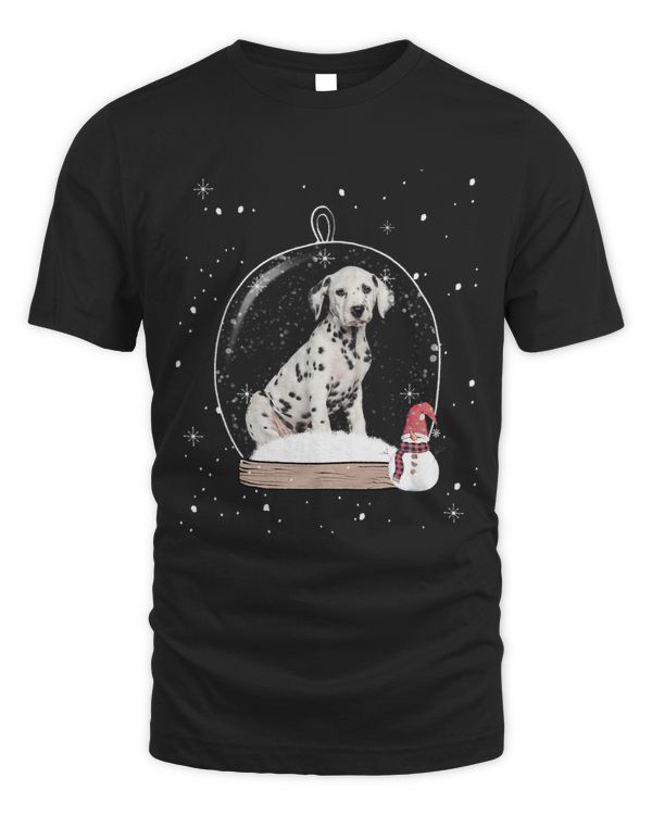Dalmatian Christmas Puppy Dalmatian Snow Globe Pajama 1 Dalmatians Dog