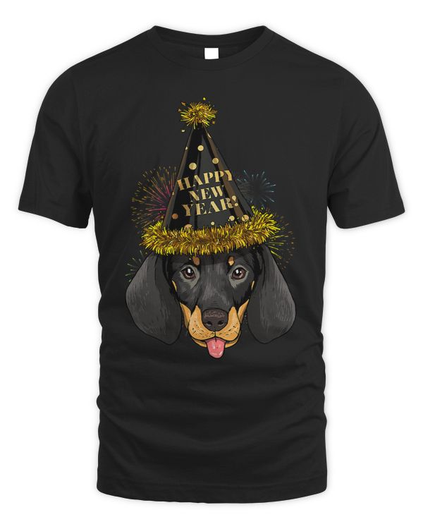 Wiener New Year Dachshund New Years Eve Party Countdown Dog Lover116 Dachshund Doxie