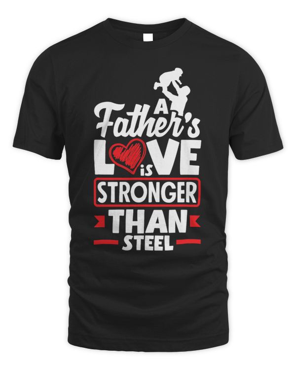 Stronger than Steel Fathers Day Design for Policeman