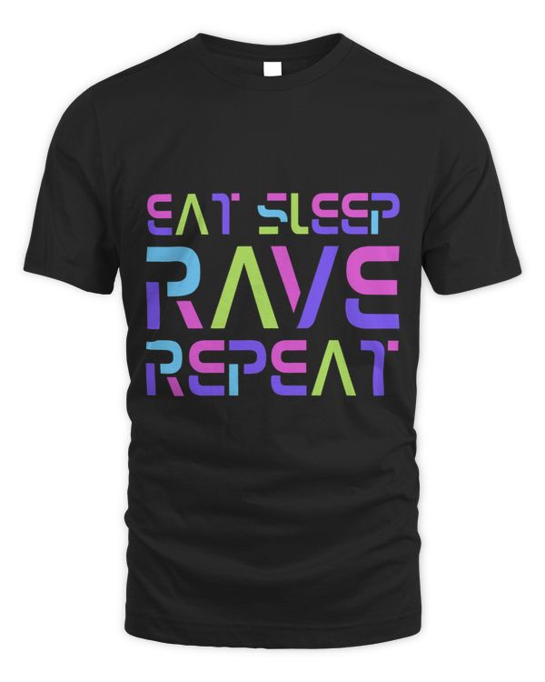 Techno Raiver Trance Goa Eat Sleep Rave