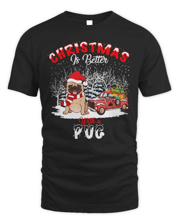 Pug Lover Dog Christmas Is Better Dog Light Tree Xmas 144 Pugs Dog