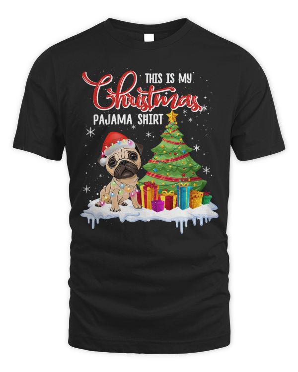 Pug Lover This Is My Christmas Pajama Pug Xmas Men Women Kids 154 Pugs Dog