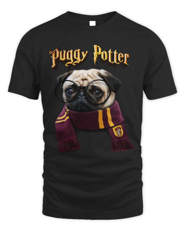 Pug Lover Puggy Potter magic wizard Pug Funny Pug T190 Pugs Dog