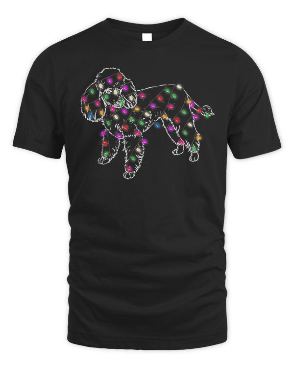 Poodles Dogs Tree Christmas Sweater Xmas Pet Animal Dog 261 Poodle dog