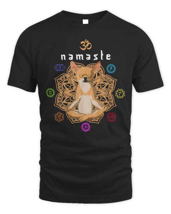 Funny Chihuahuas Yoga Chihuahua Dog Yoga Namaste Men Women 351 Chihuahua Dog