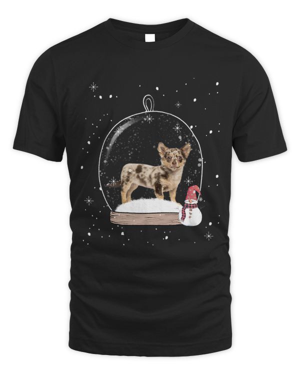 Chihuahuas Christmas Chihuahua Dog Snow Globe Pajama Chihuahua Dog
