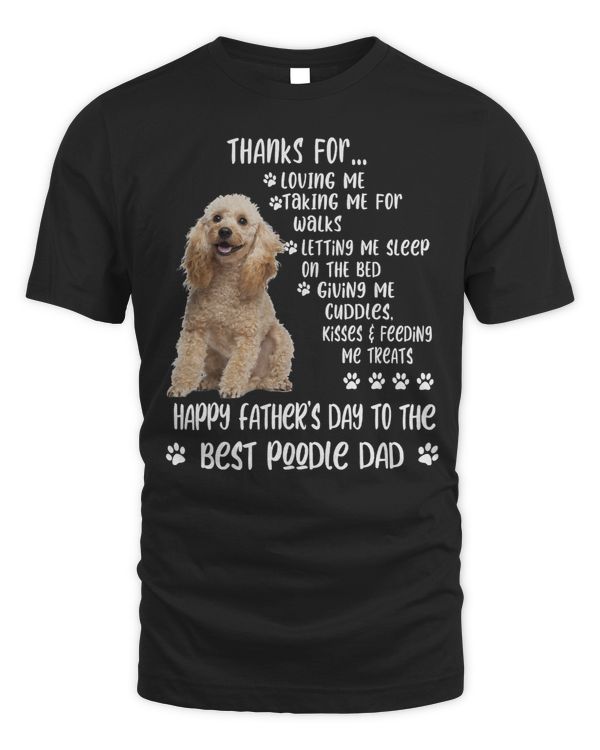 Poodles Happy Fathers Day 2021 Poodle Dad dog Lover 195 Poodle dog
