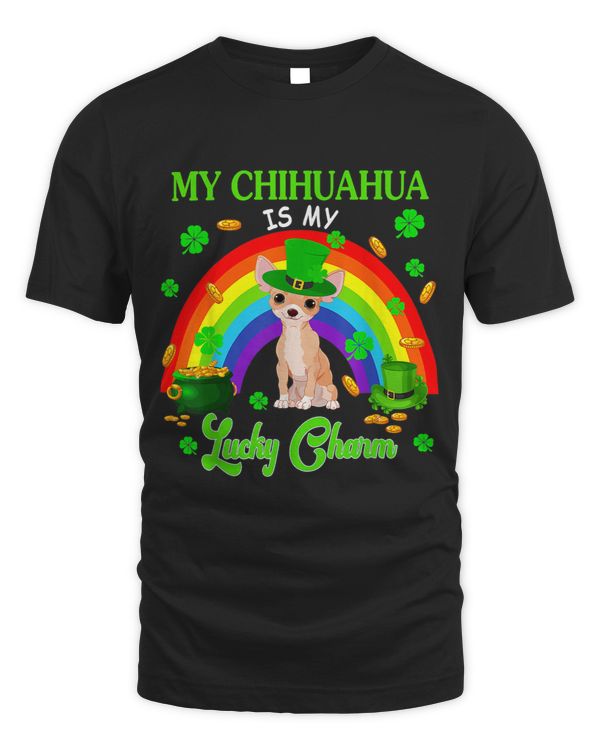 Chihuahuas My Chihuahua Is My Lucky Charm StPatricks Day Dog Lover Chihuahua Dog