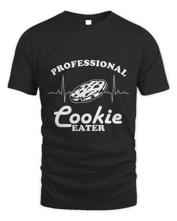 Professional Cookie Eater Heartbeat Cookie Lover