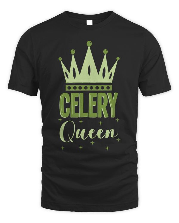 Celery Queen Vegetable Lover Vegetarian Vegan Lifestyle