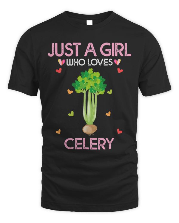 Celery Shirt For Women Just A Girl Who Loves Celery