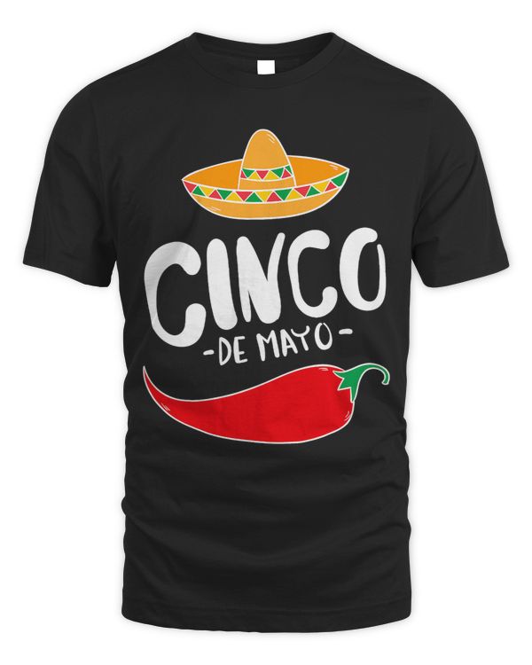 Funny Cinco De Mayo Sombrero Peppers
