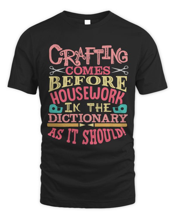 Funny Crafting Before Housework