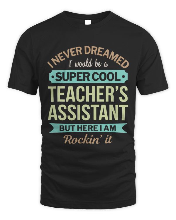 Teachers Assistant Gift Funny Appreciation