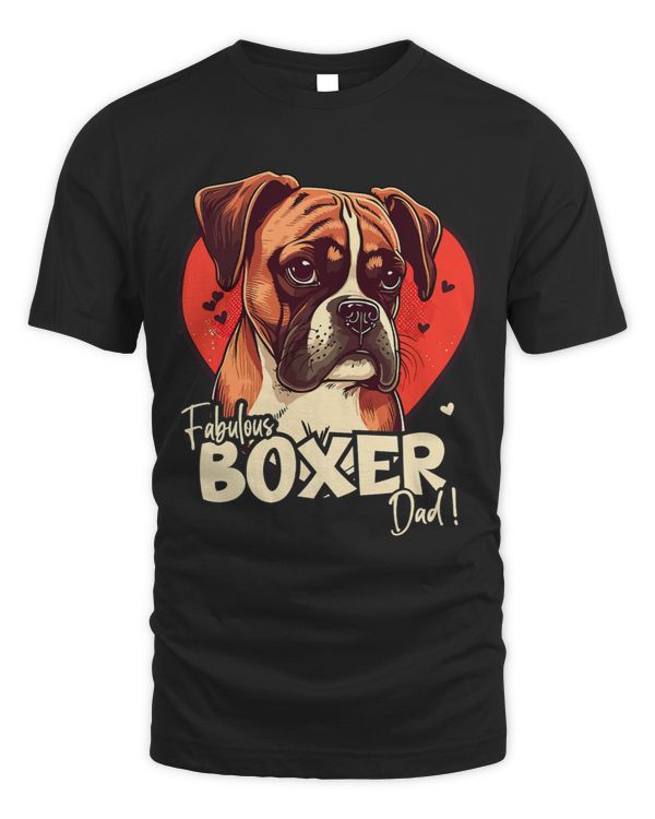 Boxerdog With Heartdecoration Fabulous Boxerdad