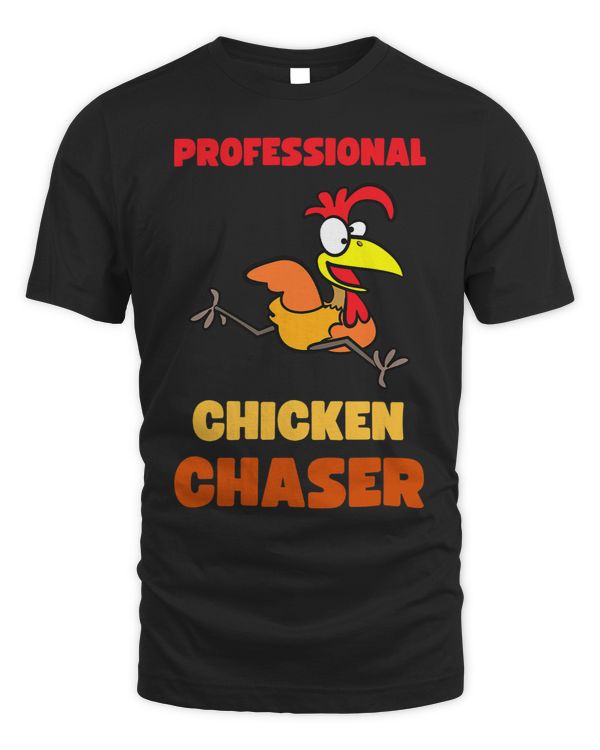 PROFESSIONAL CHICKEN CHASER CHICKEN RUNNING FARMER
