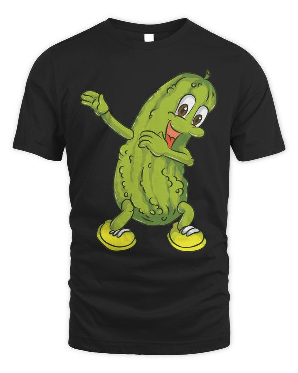 Dabbing Pickle Cute Cucumber Chips Fans Funny Vegan Gift