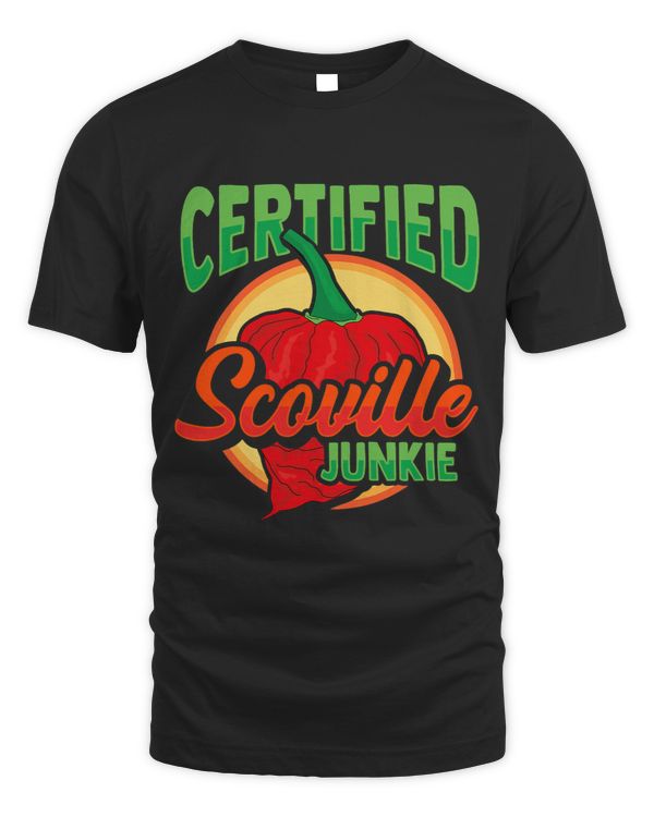 Certfied Scoville Junkie Design for a Habanero Chili Lover