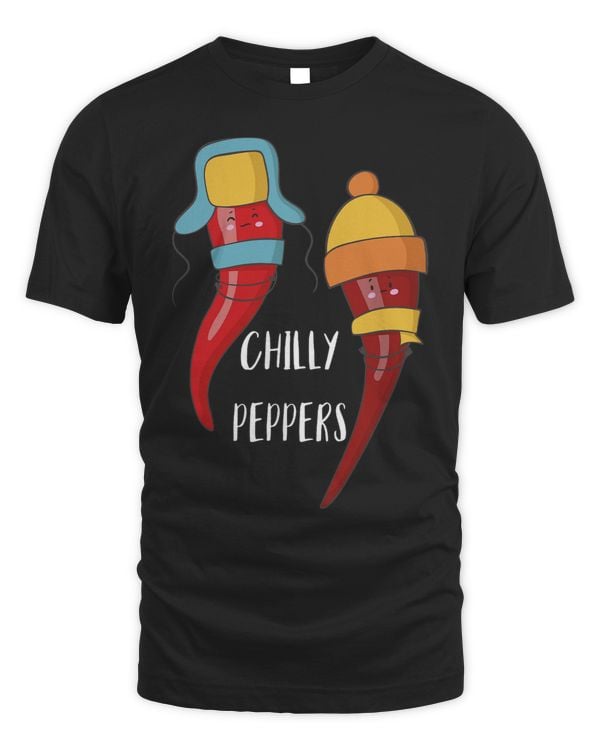 Chilly Peppers Funny Cold Chilli Pepper in Scarves
