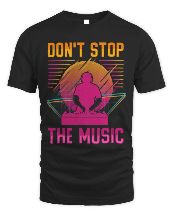 DJ Tshirt for Mens Graphic Disc Jockey Boy Techno Discjockey 3