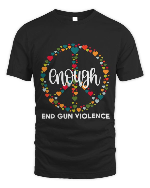 Wear Orange Peace sign Enough End Gun Violence