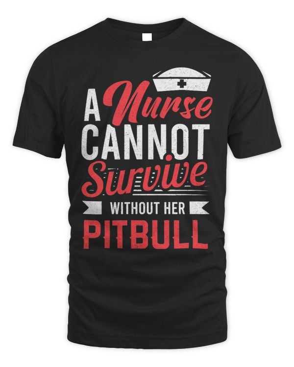 Bully Nurse Cannot Survive Without Her Pitbull Nursing Women Dog Pitbull Dog