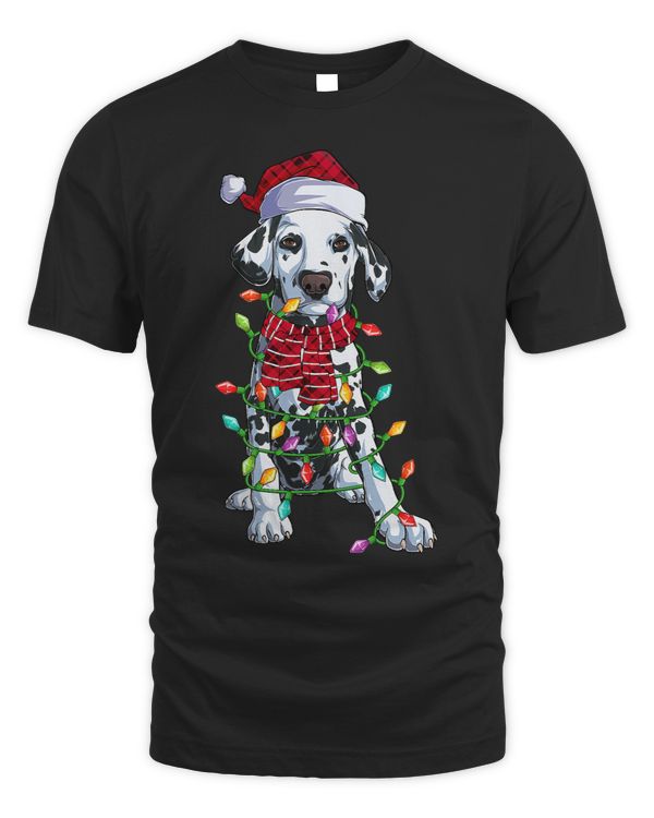 Dalmatian Buffalo Plaid Dalmation Dog Lover Christmas 474 Dog Lover Dalmatians Dog