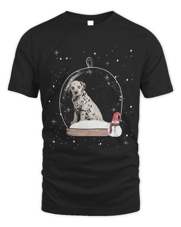 Dalmatian Christmas Puppy Dalmatian Snow Globe Pajama Dalmatians Dog