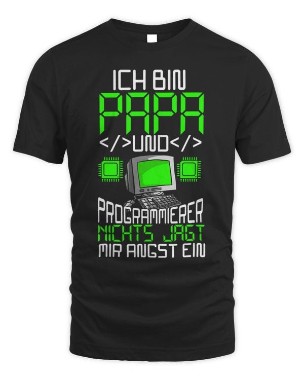 Mens Programmer Coding Informatiker Papa