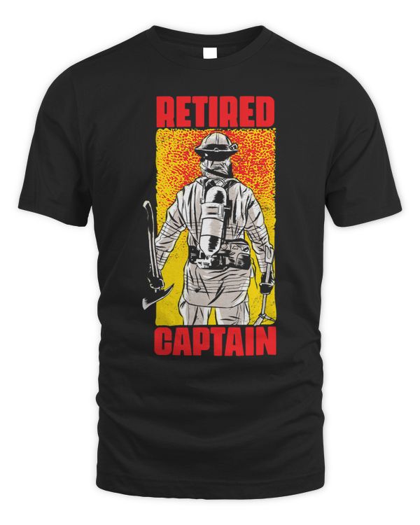 Retired Captain Firefighter Retire Pension Retirement