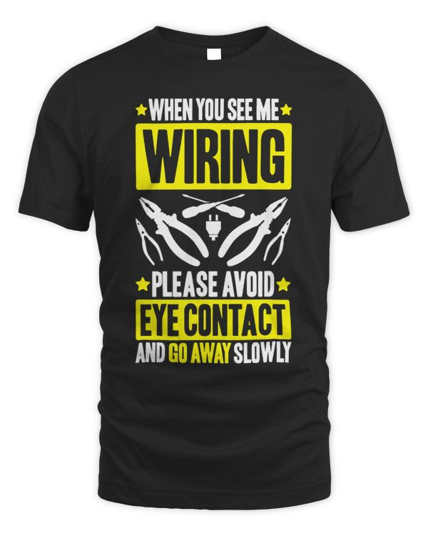 Avoid Eye Contact Electrician