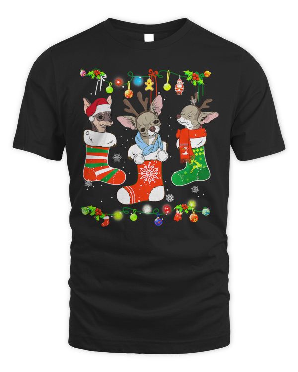Chihuahuas Funny Christmas Lights Xmas Dog Lover 510 Chihuahua Dog