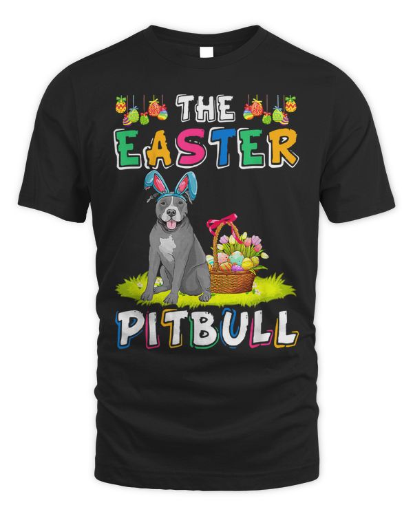 Bully Lover Dog The Easter Pitbull Bunny Ears Funny Dog Lovers 280 Pitbull Dog