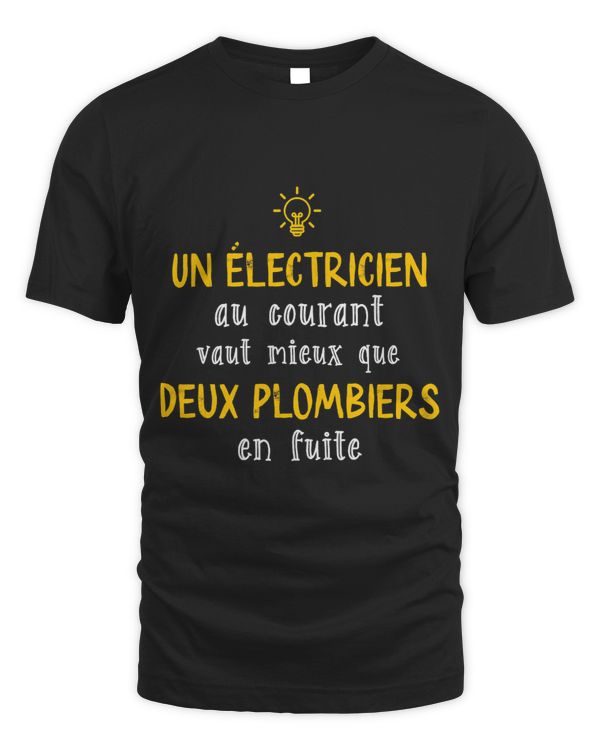 Current electrician is better than two leaky plumbers