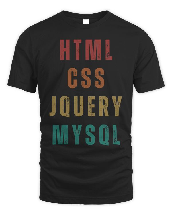 HTML CSS JQuery MySQL Retro Style Minimalist Programmer