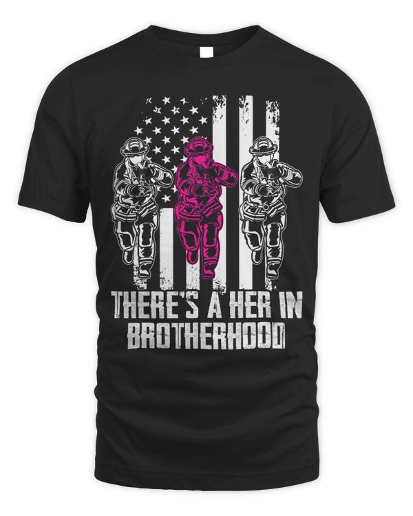Female Firefighter Women Brotherhood Promotion