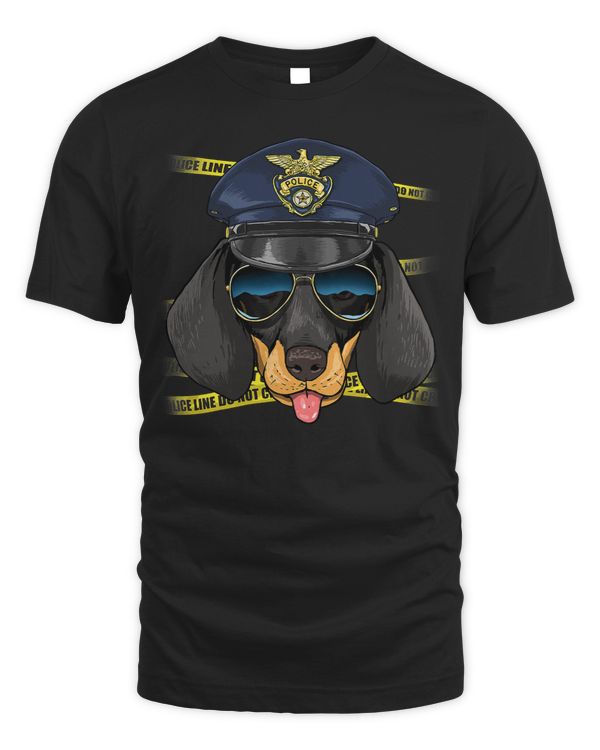 Wiener Police Sausage K9 Dog Lover 34 Dachshund Doxie