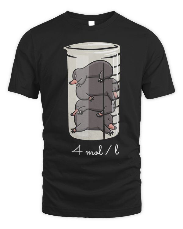4 Moles Per Liter Biology Proud Biologist Chemist Mole