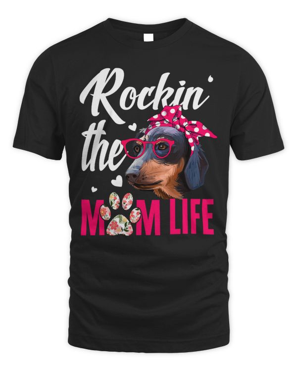 Wiener 365 Rockin The Dachshund Mom Life Dog Lover 152 Dachshund Doxie