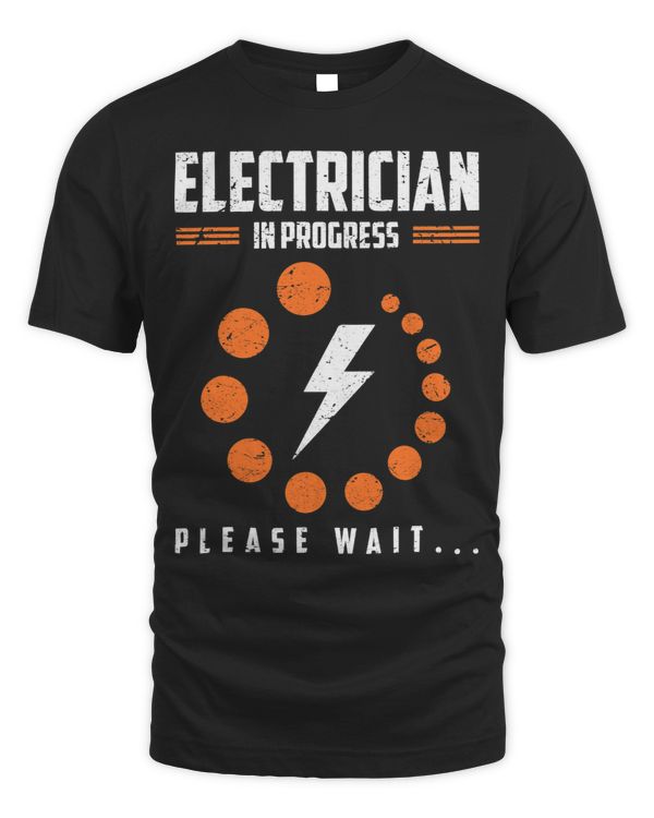 Electrician In Progress Please Wait Electricity